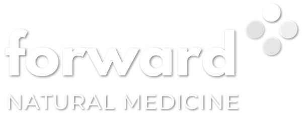 Forward Natural Medicine Logo Large White Version